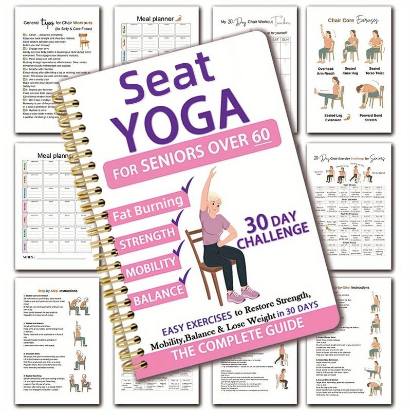 30-Day Chair Yoga Guide: For Seniors Over 60