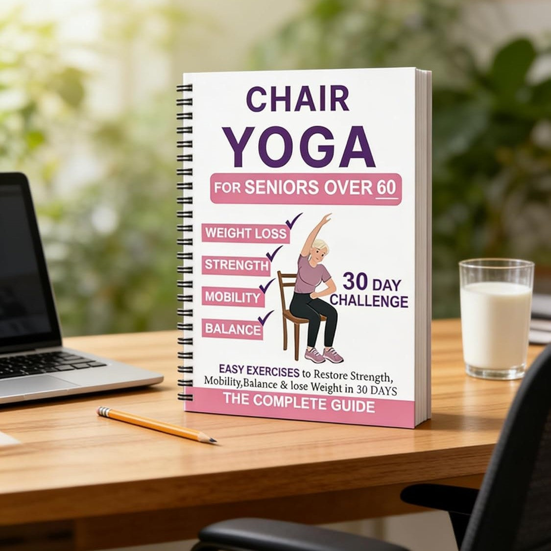 30-Day Chair Yoga Guide: For Seniors Over 60