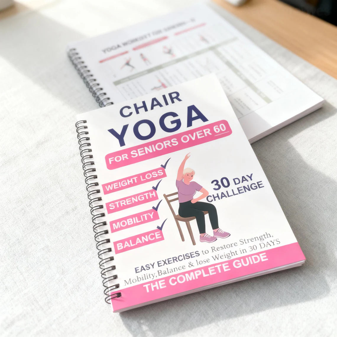 30-Day Chair Yoga Guide: For Seniors Over 60